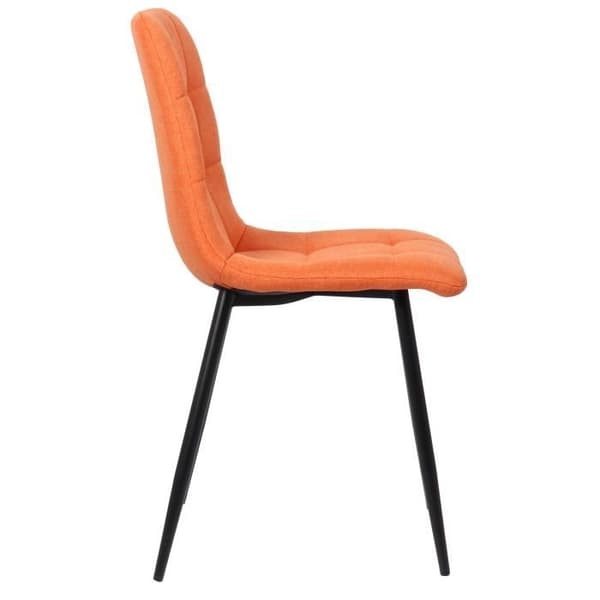 -CLP-Set med 2 matsalsstolar Tilde-Array orange