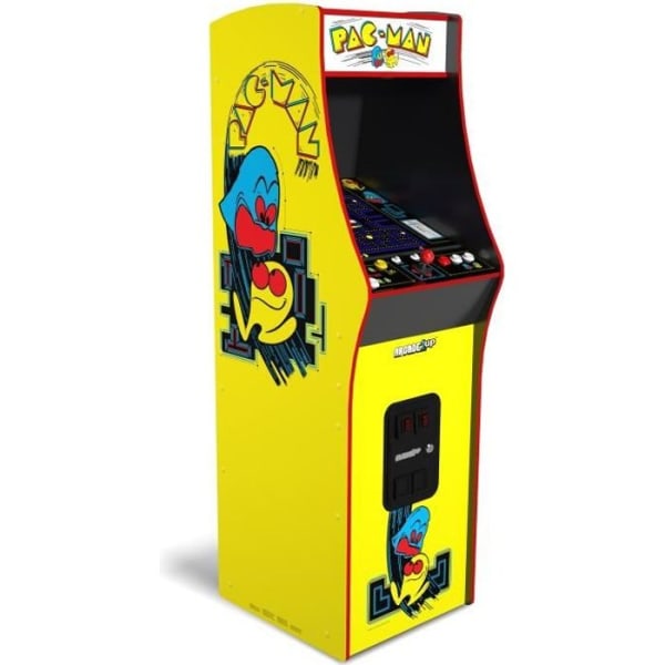Arcade1Up Pac-Man Deluxe Arcade Machine - 14 klassiska spel ingår