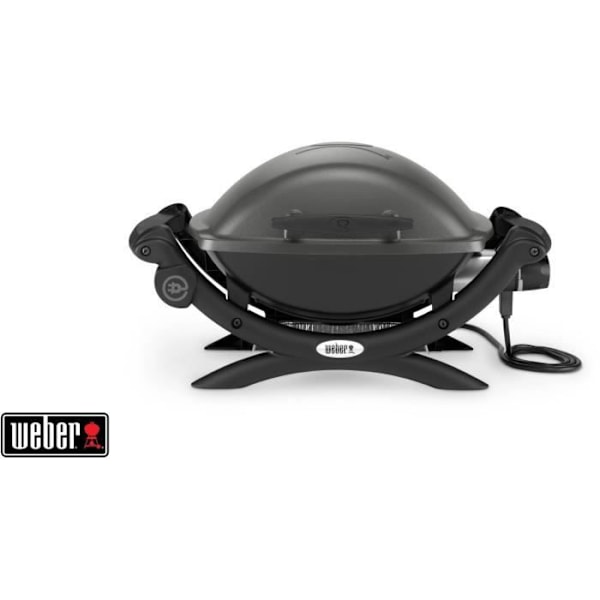 Elgrill - WEBER - Q 2400 mörkgrå
