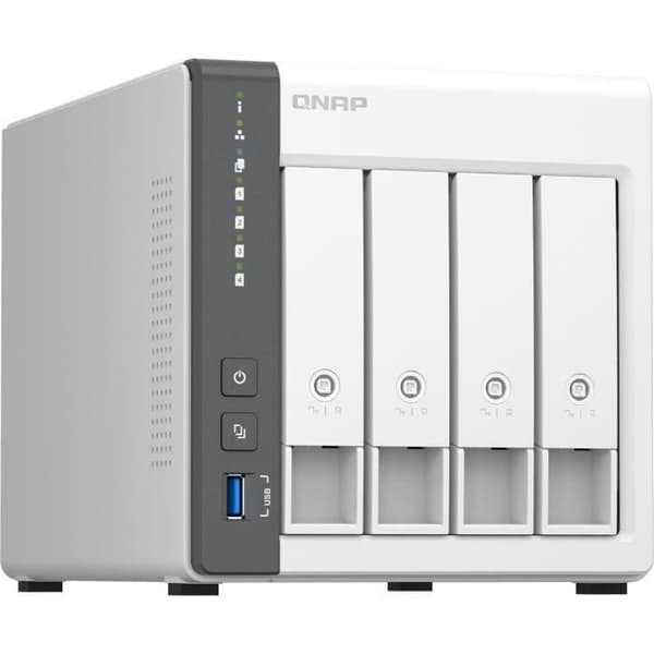 Server NAS - QNAP - TS-433 - 4 fackor - 4 GB