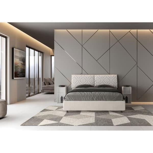 Mados Säng 160x200 - Giada 1 Agata 1 - Vit Vit