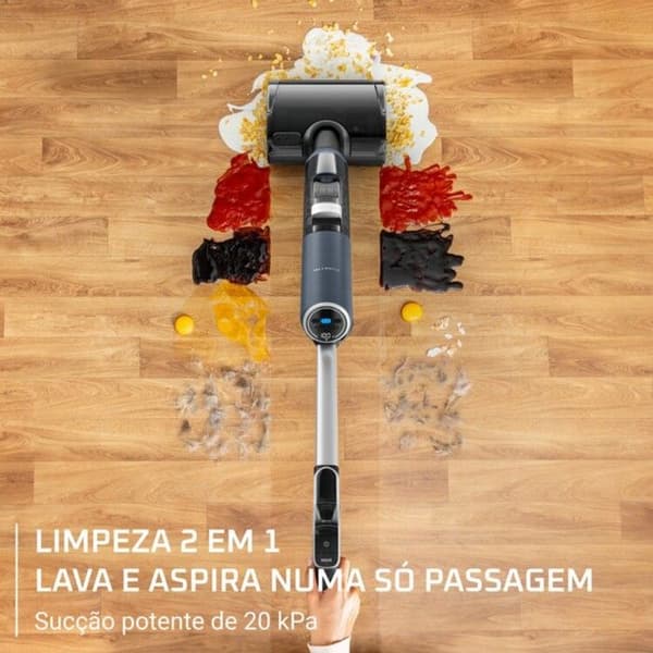 Städslang - ROWENTA - X-Clean 5 Pro - 200W - Blå - 2 i 1 tvätta och dammsuga
