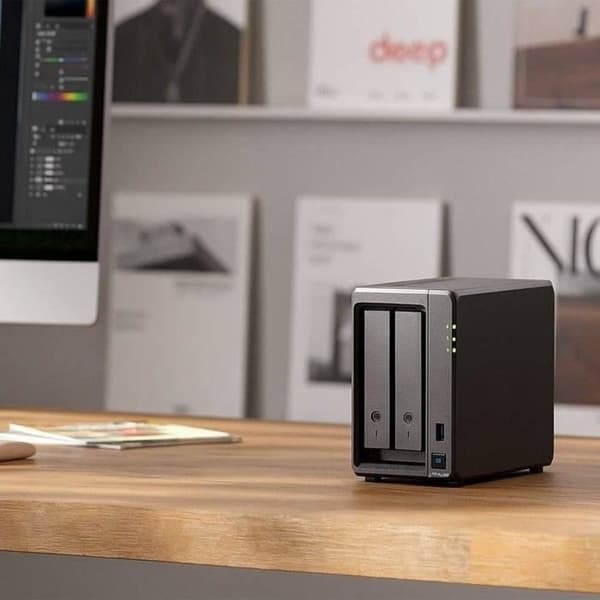 NAS-server - SYNOLOGY - DS225+ - 2 fackor - 2 GB RAM