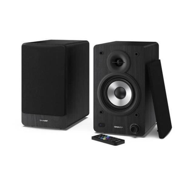 SHARP BOKHYLLA 2-VÄGS HÖGTALARE SVART TRÅDLÖS & TRÅDLÖS 60 W (CP-SS30