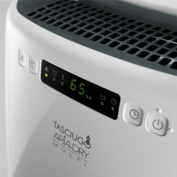 DELONGHI avfuktare - DEXD216RF - Tvättstuga funktion - Luftflöde 125 m3/h - Kapacitet 2,1 L