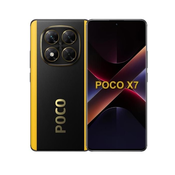 POCO X7 Svart 12 GB + 512 GB