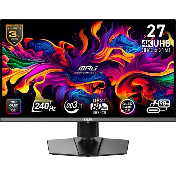 Ett Ecran PC Msi MPG 272URX QD-OLED