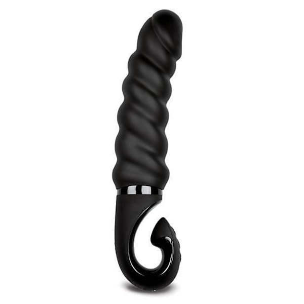 Gode vibrant - G-VIBE - G-JACK 2 - Bioskin™ - 100% vattentät - Magnetisk laddare Svart