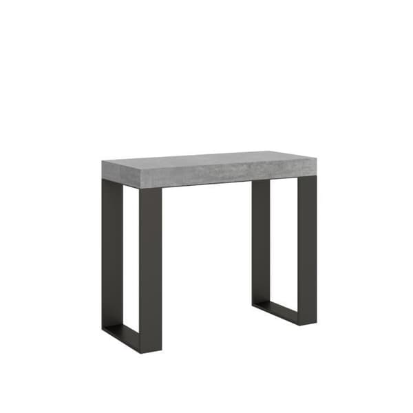 Tecno Premium Concrete Grey utdragbar väggkonsol - Barn - 14 platser Grå