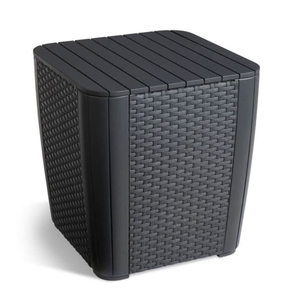 SÄNGHÖRN RATTAN RESIN 2 U+LÄTTLÄSARE Grafit