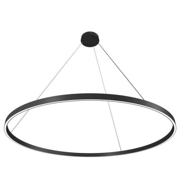 Maytoni Rim Modern integrerad LED-taklampa svart, 120cm, 3000K