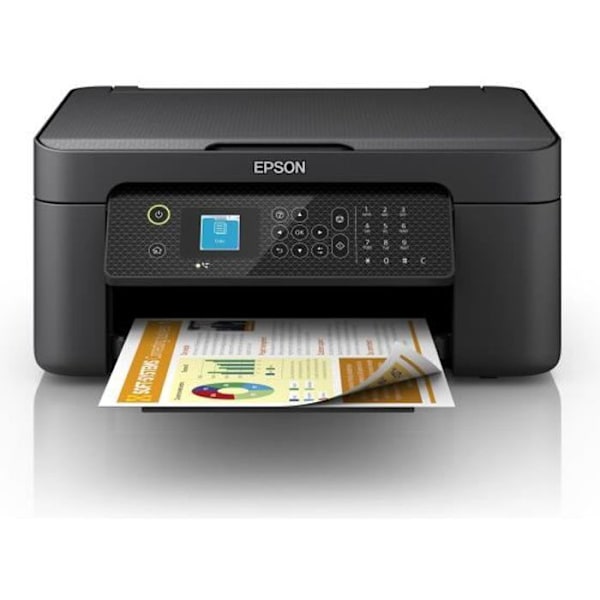 EPSON Workforce WF-2910DWF-skrivare - USB 2.0/Wi-Fi - Mac/Windows Svart