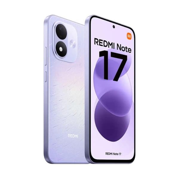 REDMI Note 17 - Smartphone - 4+128 Go - Batteri 7700 mAh - Lila
