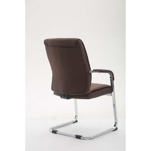 -CLP-Chaise besökare XXL Anubis tyg-Array kastanj