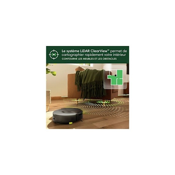 Robotdammsugare iRobot Roomba 205 DustCompactor Svart Svart