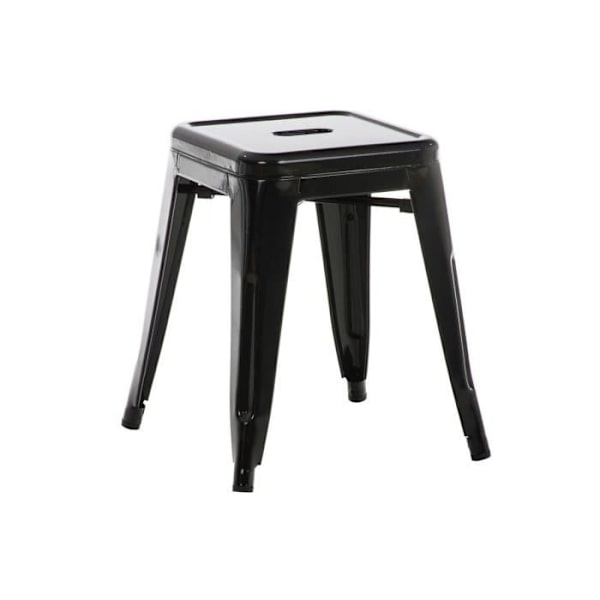 Armin industripallar - CLP - Set om 4 - Metall - Svart Svart