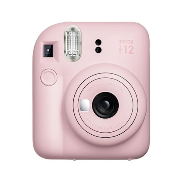 Sofotografiapparat - Fujifilm - Instax Mini 12 - Rosa - Automatisk exponering - Selfie-spegel