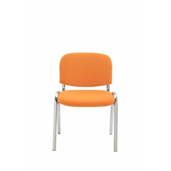 Besöksstol - CLP - Ken - Orange - Tyg - Modern design Orange