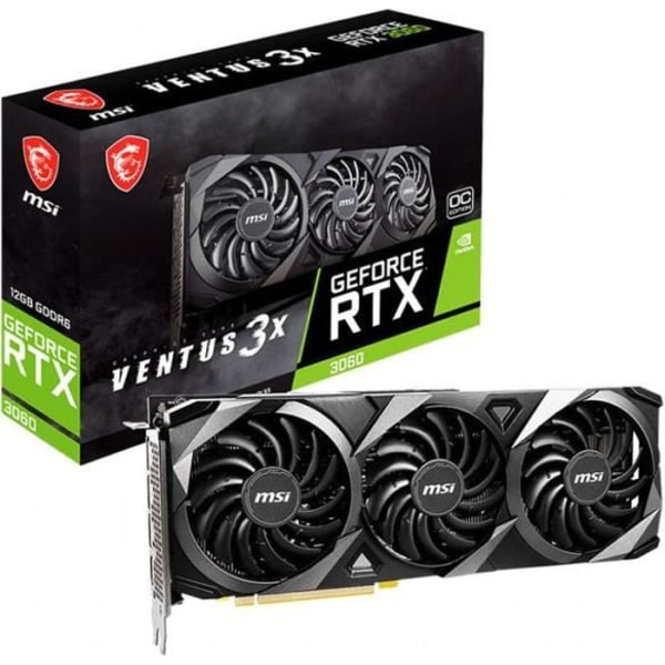 MSI GeForce RTX 3060 VENTUS 3X - 12GB OC