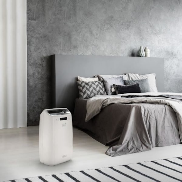 DELONGHI avfuktare - DEXD216RF - Tvättstuga funktion - Luftflöde 125 m3/h - Kapacitet 2,1 L