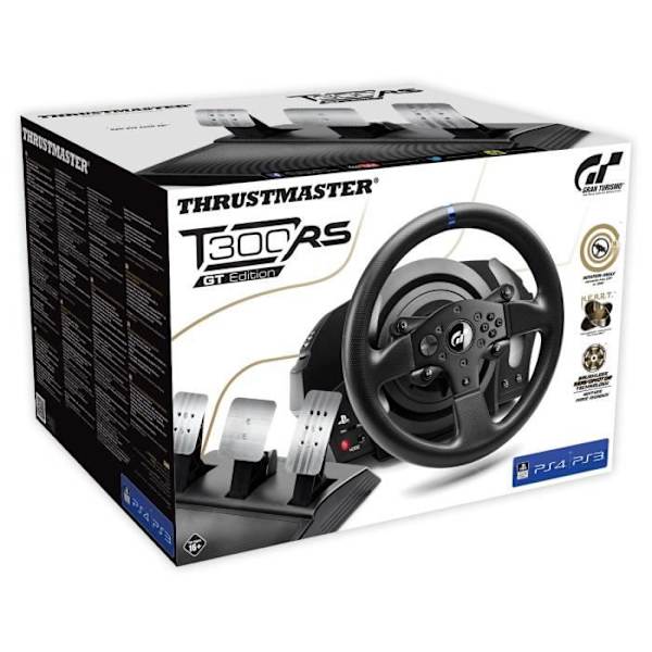 THRUSTMASTER T300RS GT Edition videospelsratt - För PC / PS3/ PS4 / PS5 Fungerar med PS5-spel*