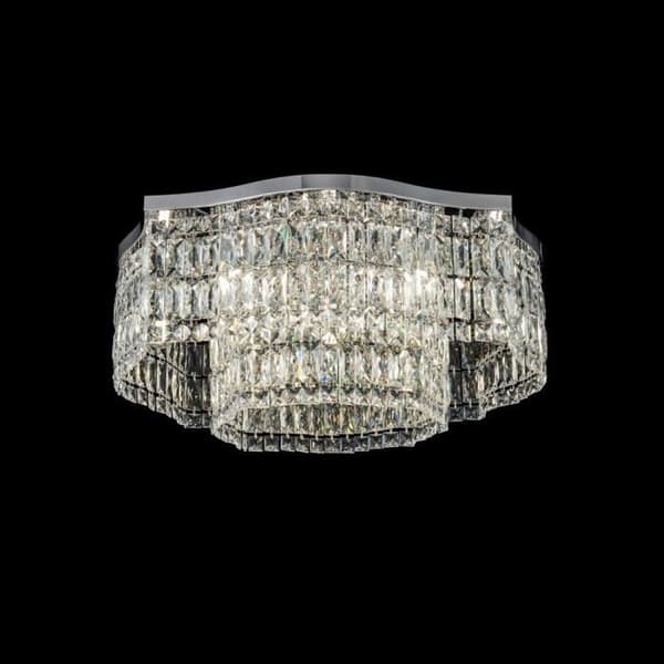 Taklampa - Dune - Kromad - 10 ljus - E14 - 60W