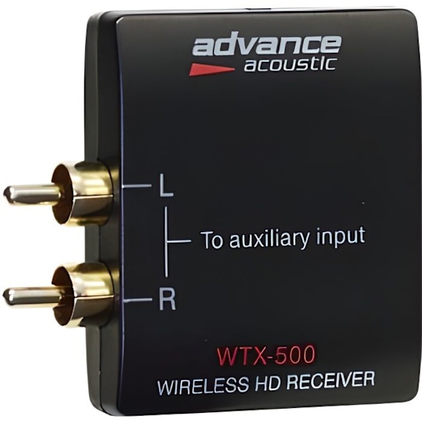 Bluetooth-mottagare RCA - ADVANCE - WTX-500 Svart - apt-X codec - Format AAC, WAV, FLAC och APE Svart