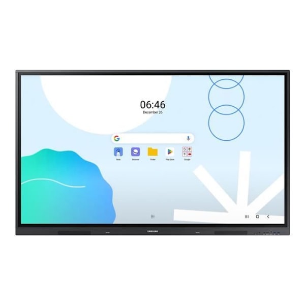 Interaktiv skärm - Samsung - WA75D - 75 tum - 4K UHD - Multitouch pekskärm