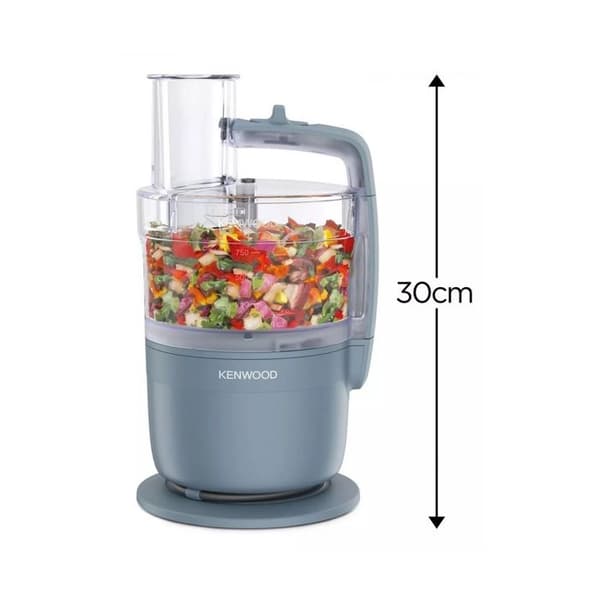 Multifunktionsrobot - KENWOOD - FDP23.140GY - 1,3 L - 900 W - 1 hastighet + Pulse Blå