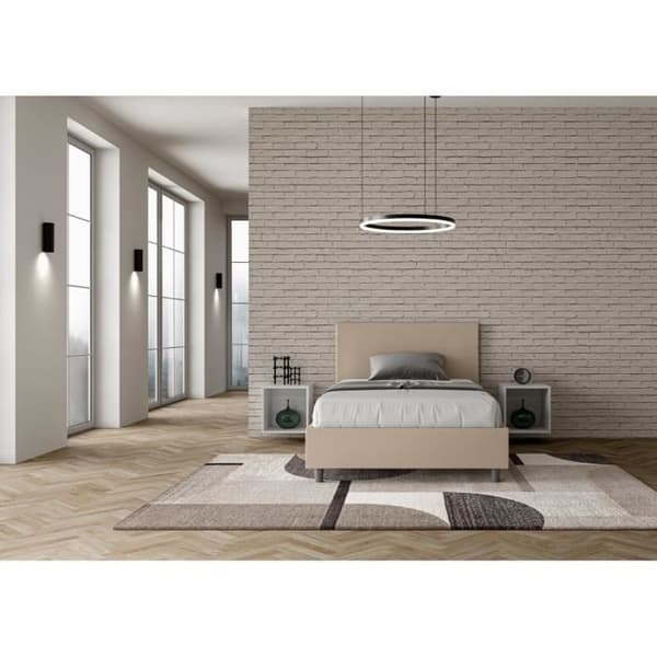 Bäddsoffa 1,5 plats - Adele - 120x190 - Lyftbar sängbotten - Färg grå - Elegant stil Grå