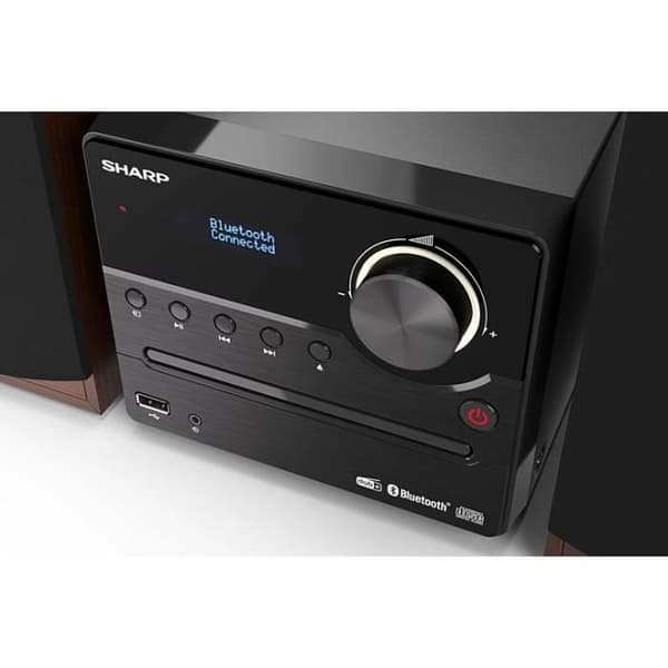 SHARP XL-B517D Hi-Fi-system - 45W - FM, DAB+ - Bluetooth - Svart Svart