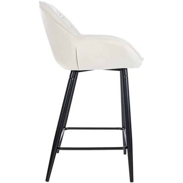 -CLP-Barstol Gibson med Metallben-Array grädde