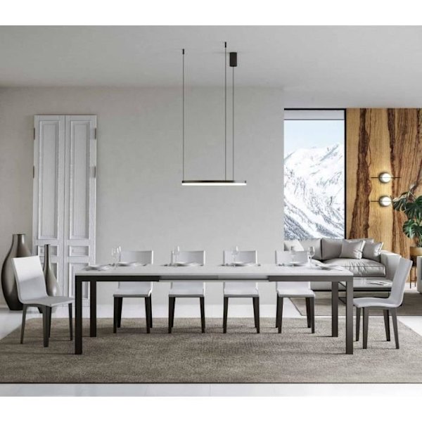 Utdragbart bord - Everyday Evolution - 160 - Vit - 264 cm VIT