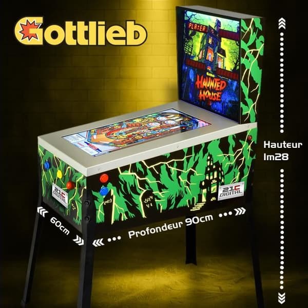 Flipperarkad - Toy Shock - Pinball Spökhus