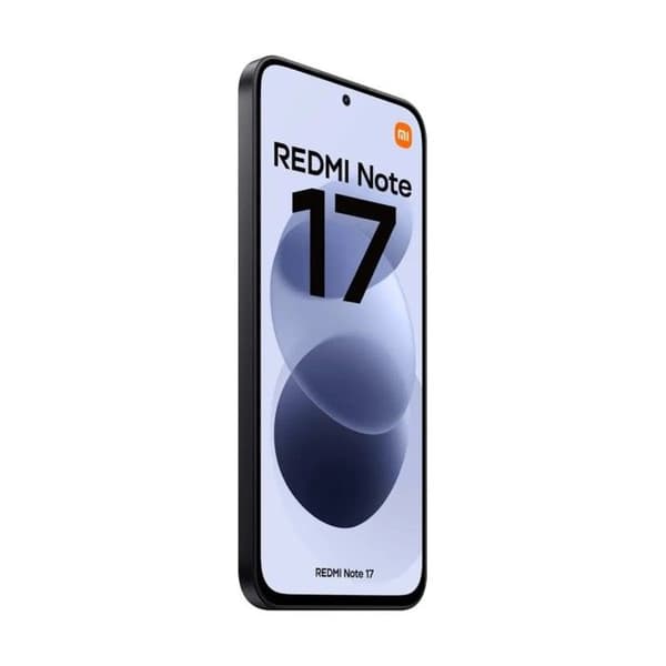 REDMI Note 17 - Smartphone - 4+128 Go - Batteri 7700 mAh - Svart