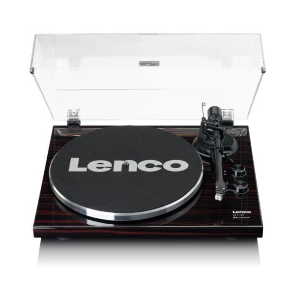 Manuell vinyl skivspelare med Bluetooth®-överföring - Lenco - LBT-189WA - Valnöt