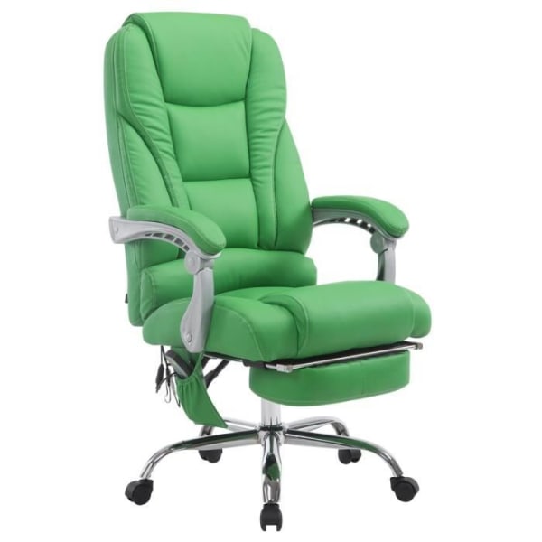 Pacific Office Chair - CLP - Massagefunktion - Grön - Ergonomisk - 150 kg Grön