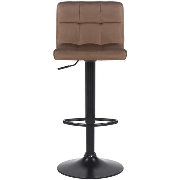 Set med 2 Feni sammet barstolar - Brun - CLP - Samtida - Design - Kök brun