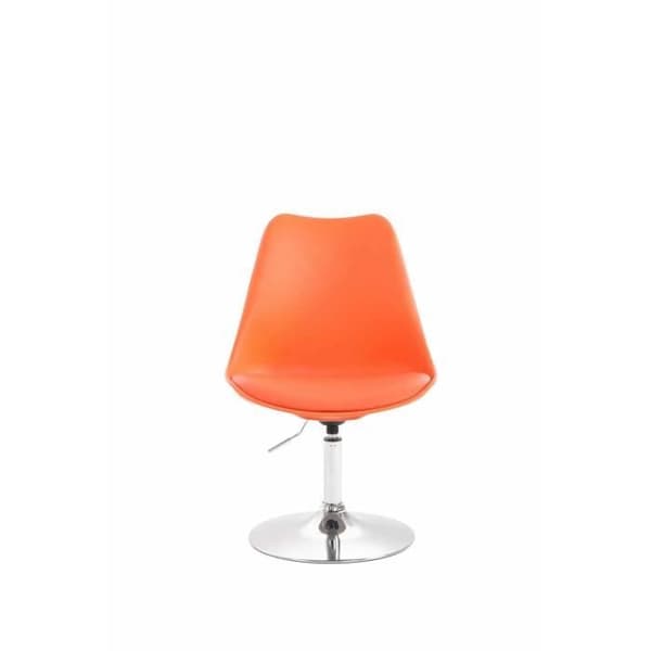 Matstolar - CLP - Maverick - 4-pack - Plast - Svängbar - Höj- och sänkbar orange