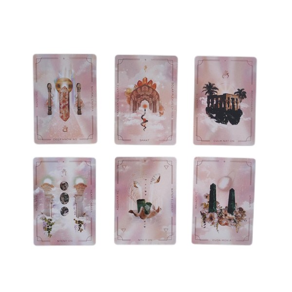 Astral Realms Crystal Oracle Card Tarot Family Party Brädspel one size one size one size one size