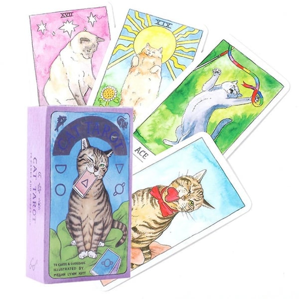Cartarot Oracle Card Mystisk Spådomstegneserie Kortspil Brætspilkort (FMY)