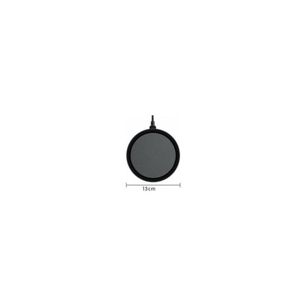 Rund stenskive til luft ilt diffuser, akvarieluftbobleskive, luftboble diffuser stenskive til akvarium, diameter 13 cm