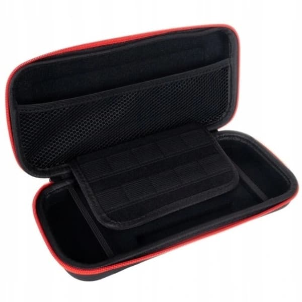 Storage Case - Case Compatible with Nintendo Switch Black Svart