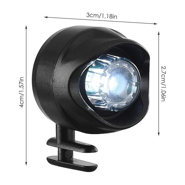 2 stk. frontlykter for Croc Hole Shoe Light Vandring Camping Advarsel S