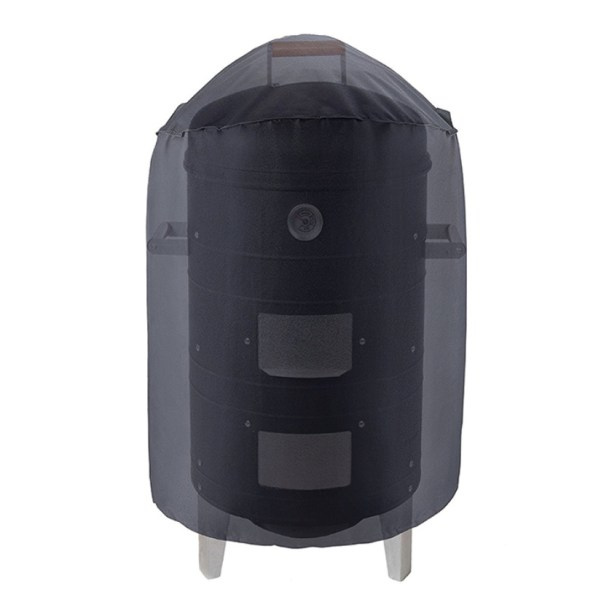 190T Cover til Premium Kulgrill, Kulgrill, Robust Vandafvisende Vandtæt Cover, Blegning og UV-Bestandig Sort 24*28,5 tommer