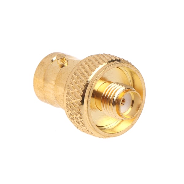 Rak BNC Honkontakt till SMA Honkontakt RF Koaxialadapter