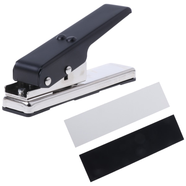 Gitarrplock DIY Plectrum Punch Maker Metallskärare Plock Sax Slippapper Guld