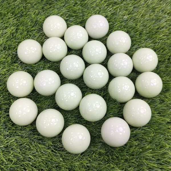 5 stk selvlysende golfbolde til nattegolf