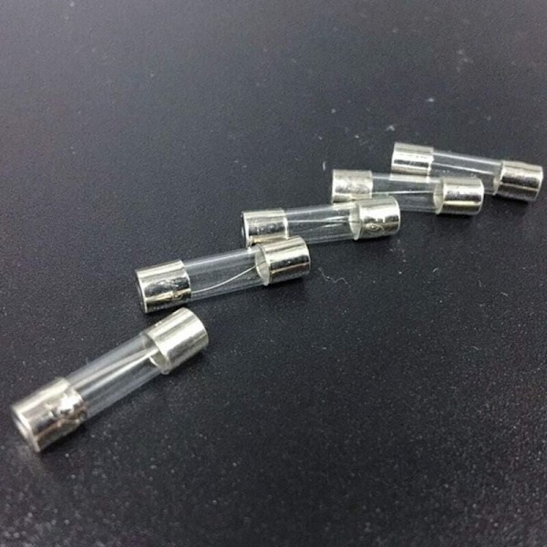 100 glas sikringer 5x20mm i æske Sikring 0.2A 20A..