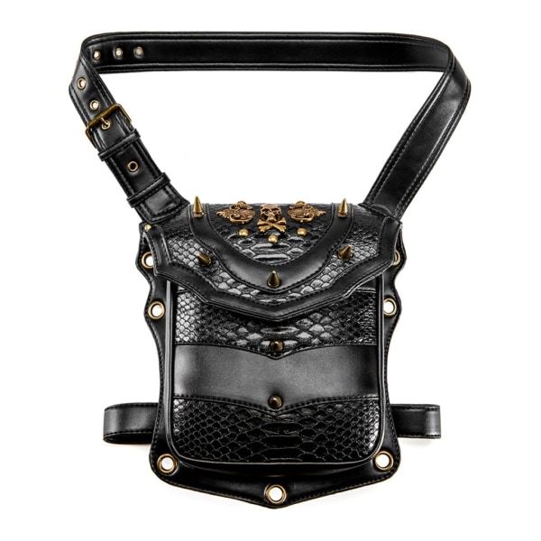 Steampunk Vyötärölaukku Vyötärölaukku Retro Ristilaukku Punk Olkalaukku Matkustaminen Vaellus Vyötärölaukku Miehille & Naisille Lahja